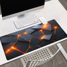 [XXL Rubber Desk Mat] XXL Rubber Desk Mat | Solid Geometry Metal Technology Wind HD Print, Multi-Functional Mousepad, Gaming Keyboard Pad, Office Computer PC Mat, Ideal Gift for Family and Friends - 1pc 70x30cm(27.5x11.8 inch)