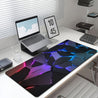 Large Geometric Design Mouse Pad - Durable, Non-Slip Rubber Base, Washable - Precision & Comfort for Gamers & Office Use - Ideal Gift for Boyfriend/Girlfriend, Gaming Mouse Pa 15.7*35.4inch (40*90cm)