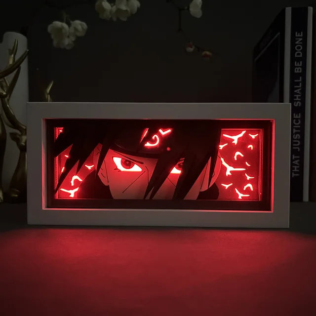 Anime Iconic RGB Light Box Decor Naruto Accessories