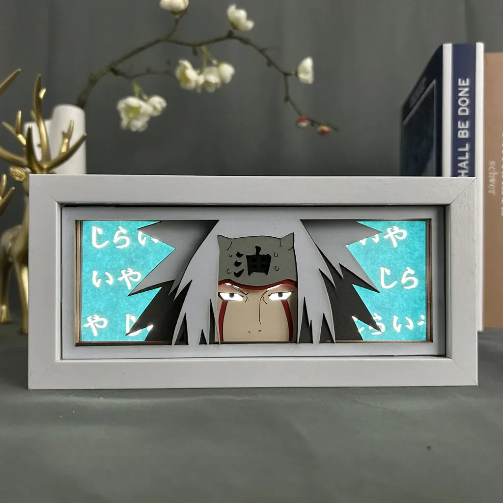 Anime Jiraiya RGB Light Box Decor 1