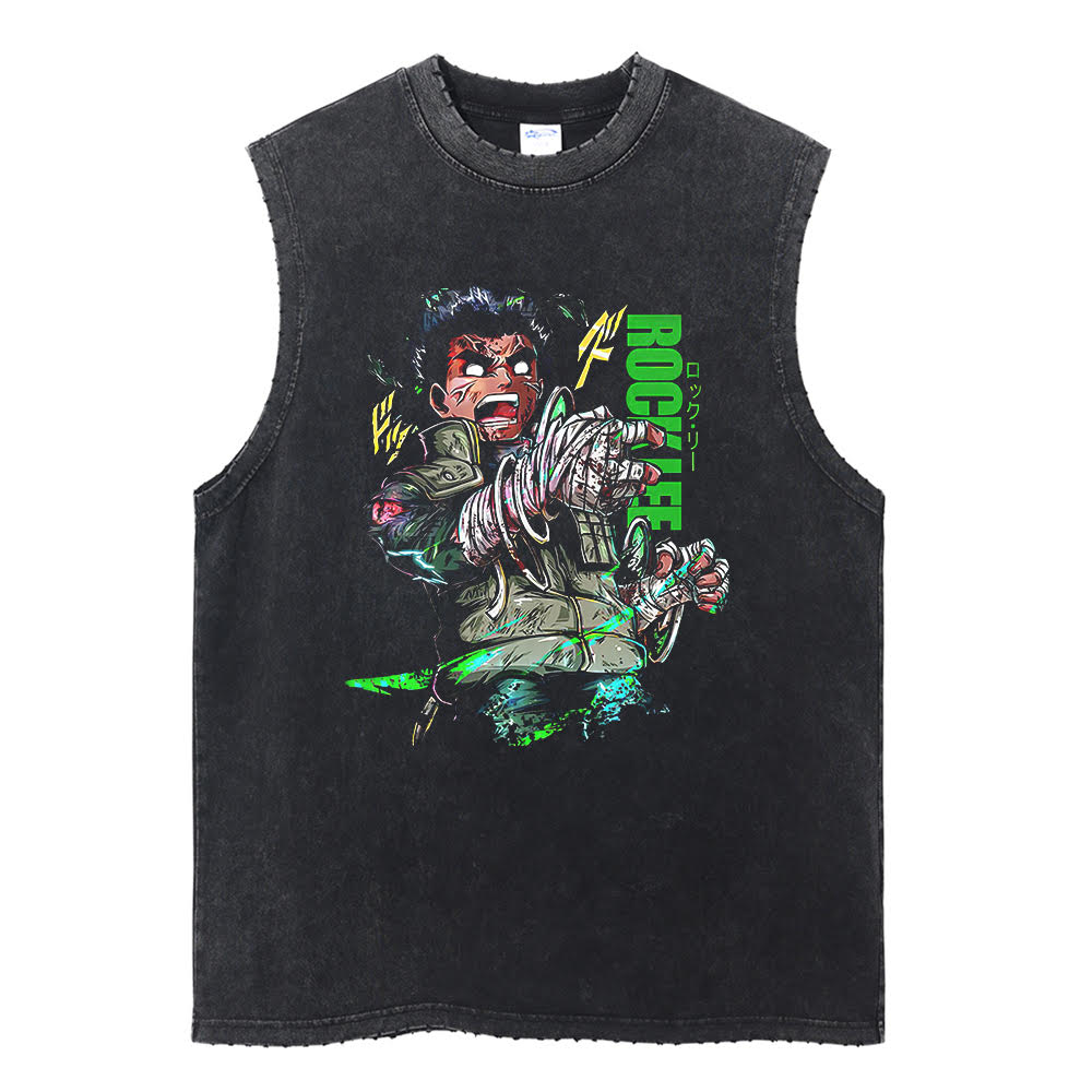 Rock Lee Vintage Tank Top Tank Tops