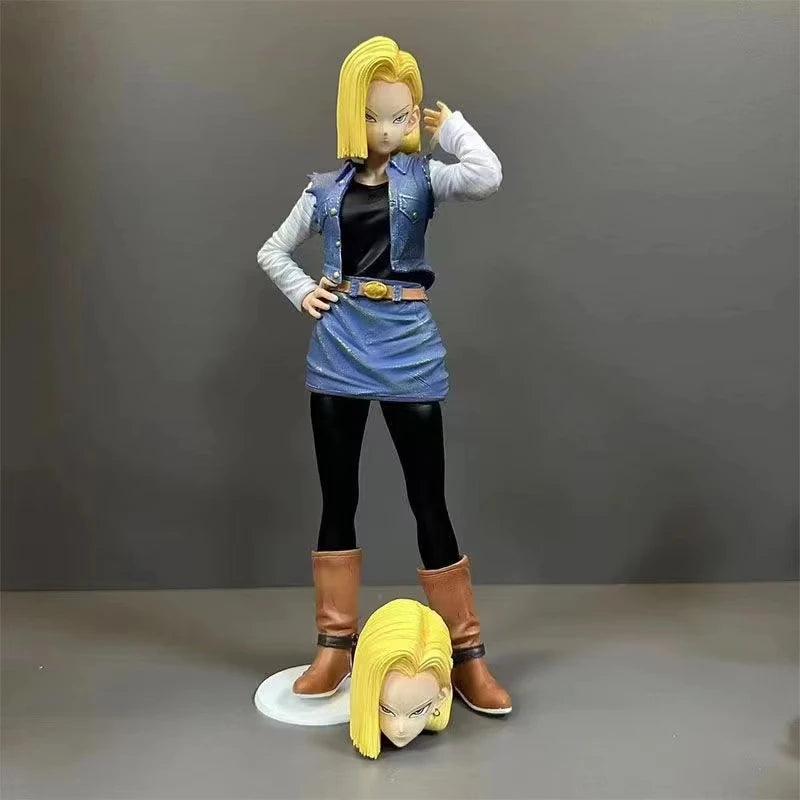 Anime Dragon Ball Z Android 18 Figure Android 18 26cm PVC Action Figurine Collection Model Toys For Children Gifts