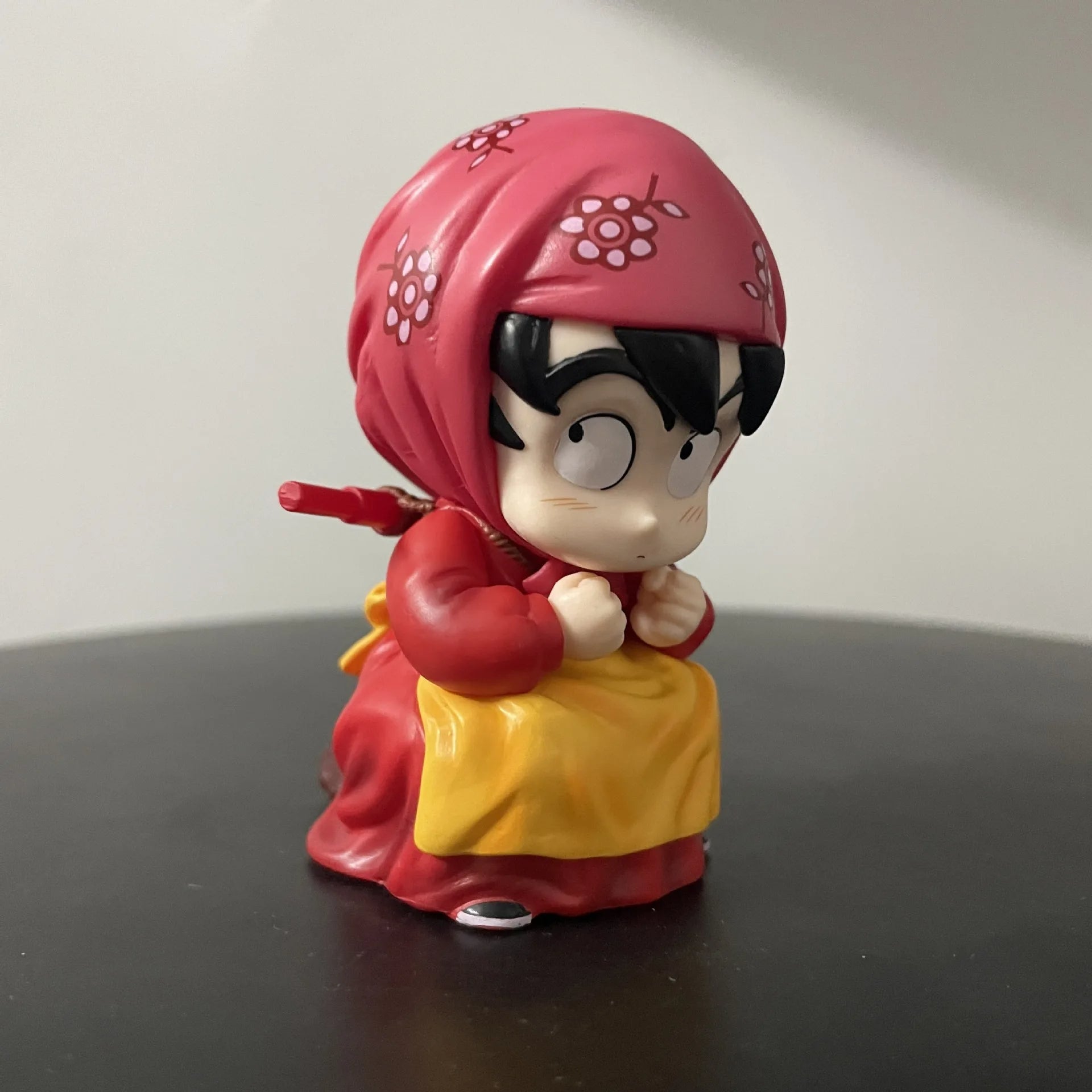 8.5cm/3.35in Anime Dragon Ball Figures Cute Son Goku Girl Action Figures PVC Statue Collection Model Toys Christmas Gifts