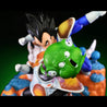 21cm/8.26in Anime Dragon Ball Z Figure Vegeta vs Guldo Action Figure Ginyu Force Statue Collectible Model Toys Gift