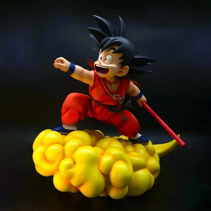 7.87in/20cm Anime Dragon Ball Figures Son Goku Somersault cloud Action Figures PVC Statue Collection Model Toys Christmas Gifts
