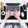 Large Java Programming Cheat Sheet Desk Mat - Non-Slip Rubber Base, Smooth Surface for Keyboard & Mouse, Durable Rectangular Design with Java Syntax, Libraries & Tools Reference for Office & Home Computer Accessories, Workspace Organization, Functional La