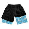 Water Breathing Performance Shorts Black Performance shorts