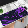[Gaming Mouse Pad] Extra-Large Non-Slip Gaming Mouse Pad | Pink-Purple Gradient, Thickened Rubber Desk Mat, Washable with Precision Hemming, Rectangular Office Desk Accessory, Ideal Gift