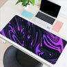 [Gaming Mouse Pad] Extra-Large Non-Slip Gaming Mouse Pad | Pink-Purple Gradient, Thickened Rubber Desk Mat, Washable with Precision Hemming, Rectangular Office Desk Accessory, Ideal Gift