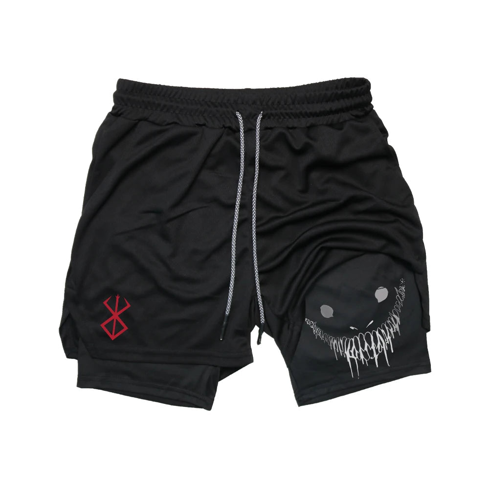 BOS X DEMON SMILE PERFORMANCE SHORTS Performance shorts