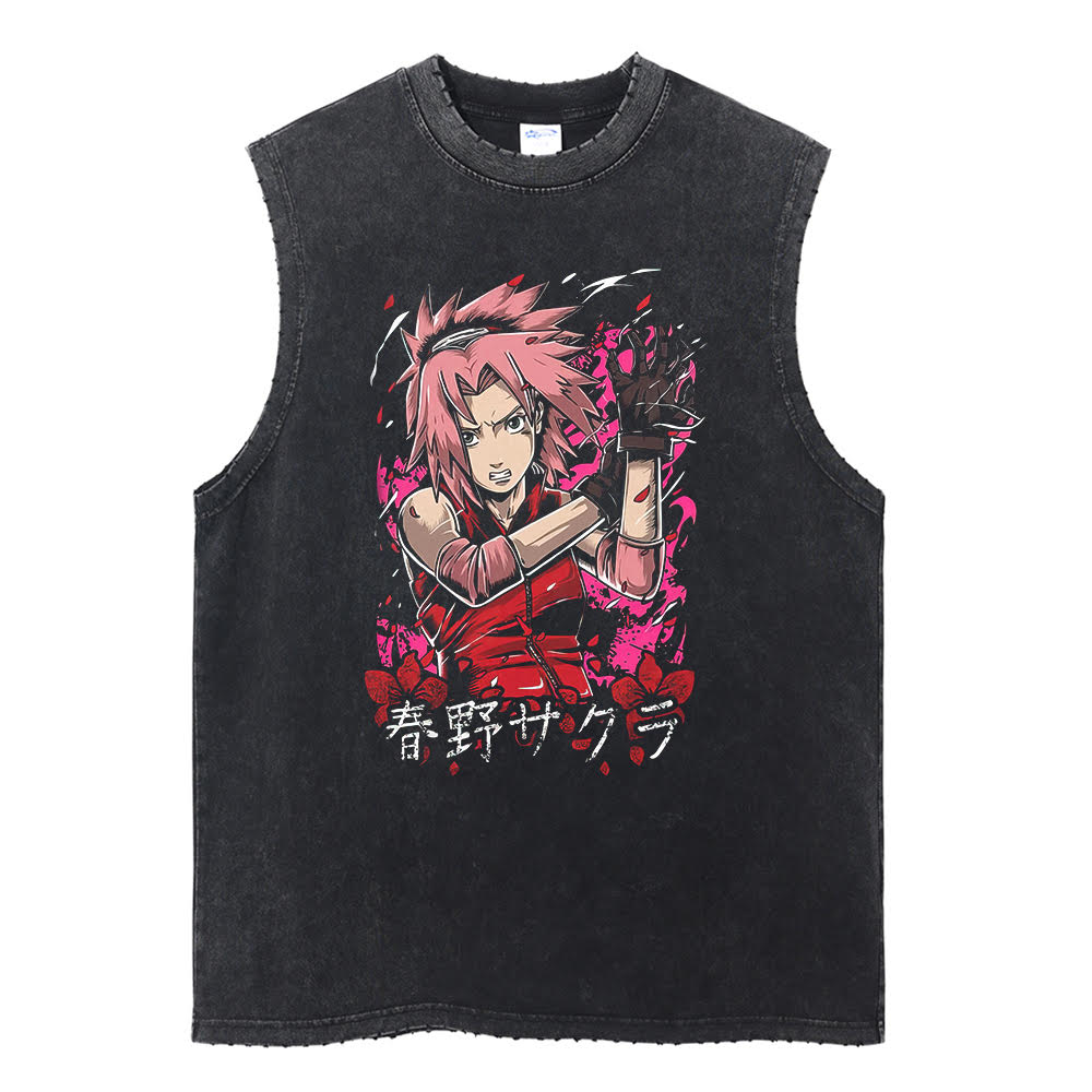 Sakura Vintage Tank Top Tank Tops