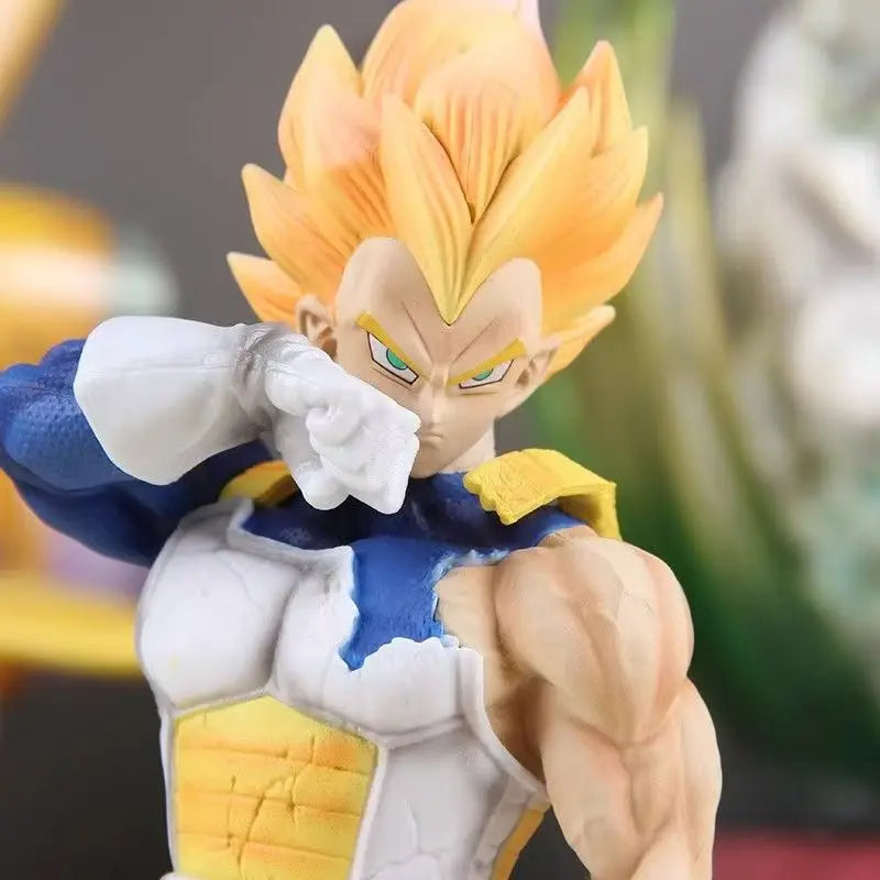 Anime Dragon Ball Z Vegeta Figure Majin Vegeta Figurine 24cm Pvc Action Figures Gk Statue Collection Model Toys Gifts