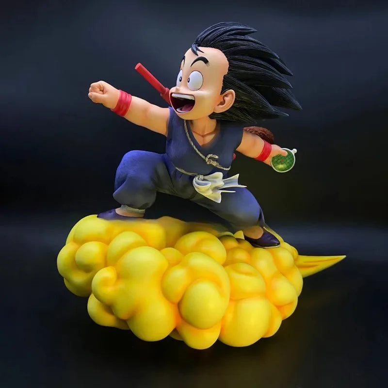 7.87in/20cm Anime Dragon Ball Figures Son Goku Somersault cloud Action Figures PVC Statue Collection Model Toys Christmas Gifts