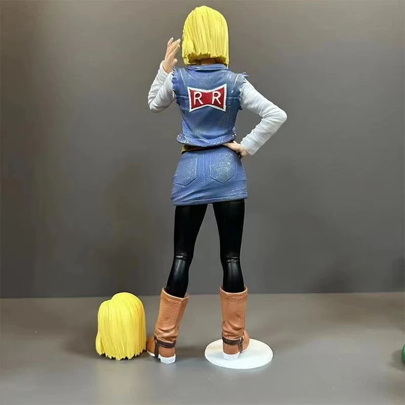 Anime Dragon Ball Z Android 18 Figure Android 18 26cm PVC Action Figurine Collection Model Toys For Children Gifts