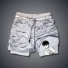 Hajime no Ippo Performance Shorts - White Camo Performance shorts