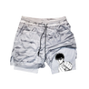 Hajime no Ippo Performance Shorts - White Camo Performance shorts