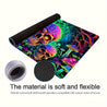 [Vibrant Gaming Mouse Pad] Large Skull Gaming Mouse Pad | Vibrant Purple & Blue Artwork, Non-Slip Rubber Base - Perfect for Gamers, Office Workers, E-Sports & Streaming - Great Gift for Desk Enthusiasts, Gaming Desk Accessory, Artistic Desk Mat, Nonslip B