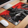 Super-Sized Waterproof Washable Non-Slip Mouse Pad - 1pc Soldier Design Rubber Base Office & Gaming Mouse Mat