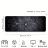 [Compass Mouse Pad] Large Compass Design Mouse Pad - Precision Stitched, High-Definition Print, Non-Slip Rubber Base, Rectangular Desk Mat for Gaming & Office, Ideal Gift, Keyboard Pad, Desktop Decoration, Mouse Pads for Des 31.4×11.8inch(80×30cm)