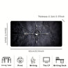 [Compass Mouse Pad] Large Compass Design Mouse Pad - Precision Stitched, High-Definition Print, Non-Slip Rubber Base, Rectangular Desk Mat for Gaming & Office, Ideal Gift, Keyboard Pad, Desktop Decoration, Mouse Pads for Des