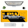 Large Racing-Inspired Rubber Mouse Pad - Non-Slip, Durable Stitched Edges, Oblong Desk Mat for Gaming, Office, and Laptop, Ideal Gift for Computer Enthusiasts and Workspace Decor - 1pc