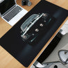 1pc Black and Silvery Sports Car Pattern Printed Pad for Desk, Multi-Functional XXL Mousepad, Keyboard Gaming Mouse Mats, Office Computer PC Gamer Desk Mat. Gifts for Family Friends 90x40cm(35.4x15.7 inch)