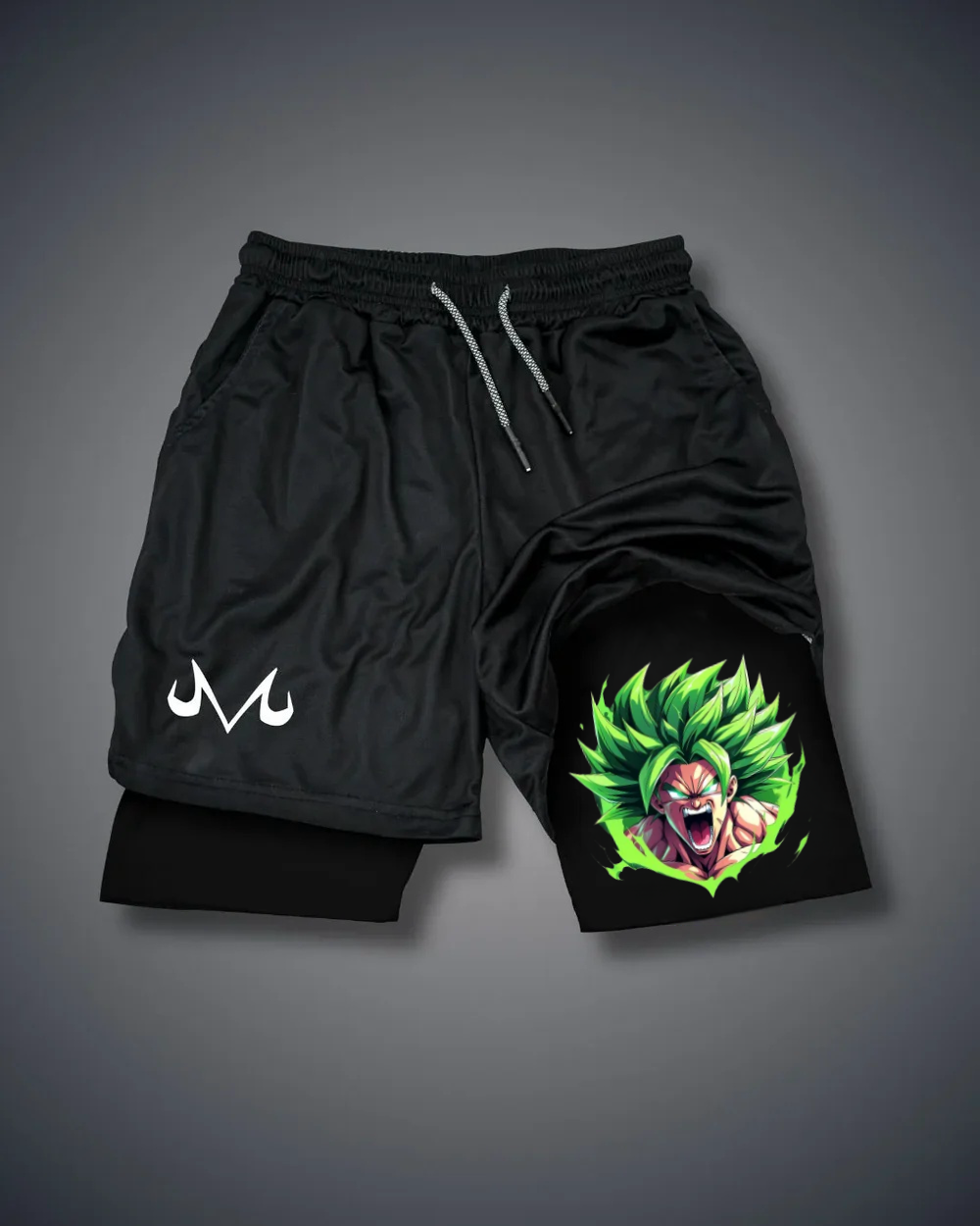 Dragon Ball Z Goku Green Performance Shorts Performance shorts