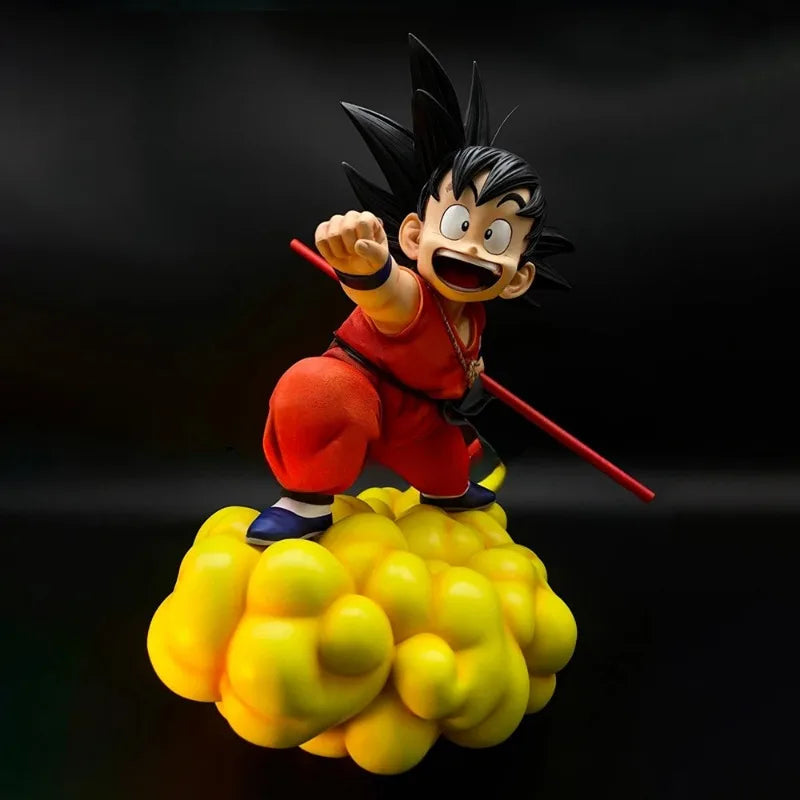 7.87in/20cm Anime Dragon Ball Figures Son Goku Somersault cloud Action Figures PVC Statue Collection Model Toys Christmas Gifts B