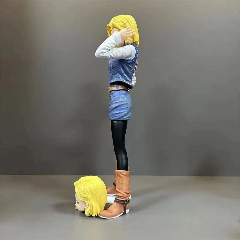 Anime Dragon Ball Z Android 18 Figure Android 18 26cm PVC Action Figurine Collection Model Toys For Children Gifts