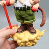 Anime Dragon Ball Son Goku Figure With Monkey Kid Goku Action Figure 26cm Pvc Statue Collection Model Toys Gifts