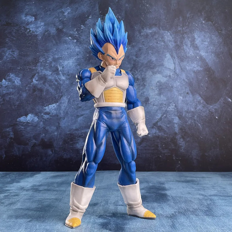 11in/28cm Anime Dragon Ball Z Vegeta Figure PVC Super Saiyan Blue Action Figures Collection Model Toys Gifts