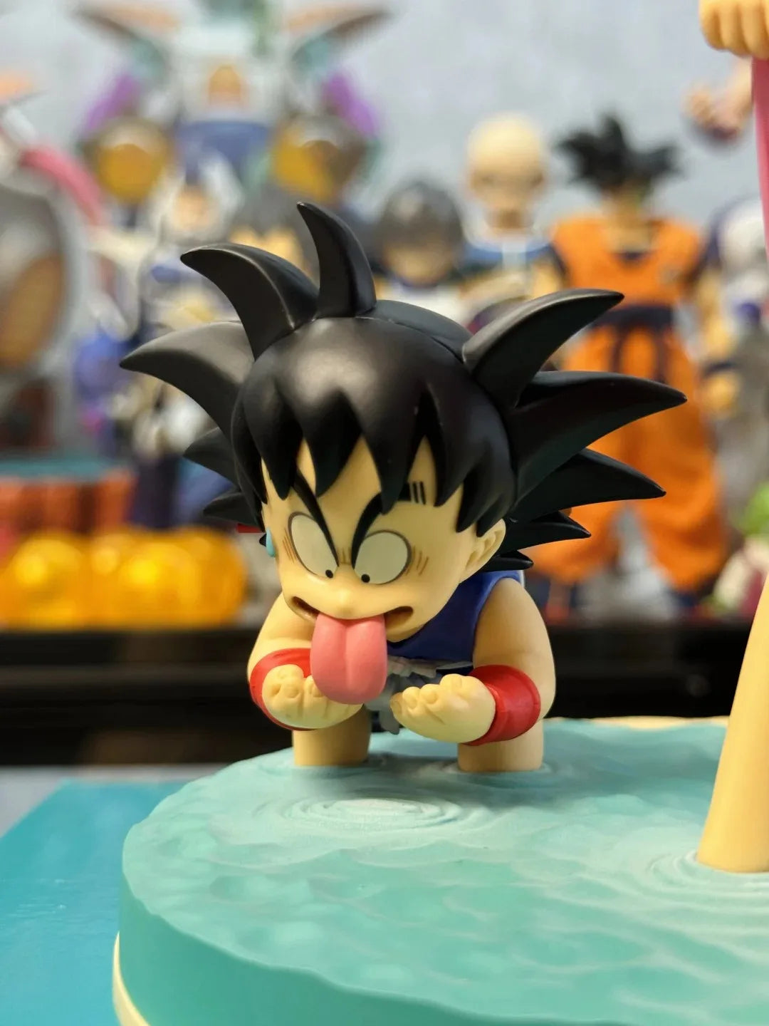 16cm Anime Dragon Ball Z Figure Goku And Bulma Figure PVC Statue Collectible Model Toys Gifts