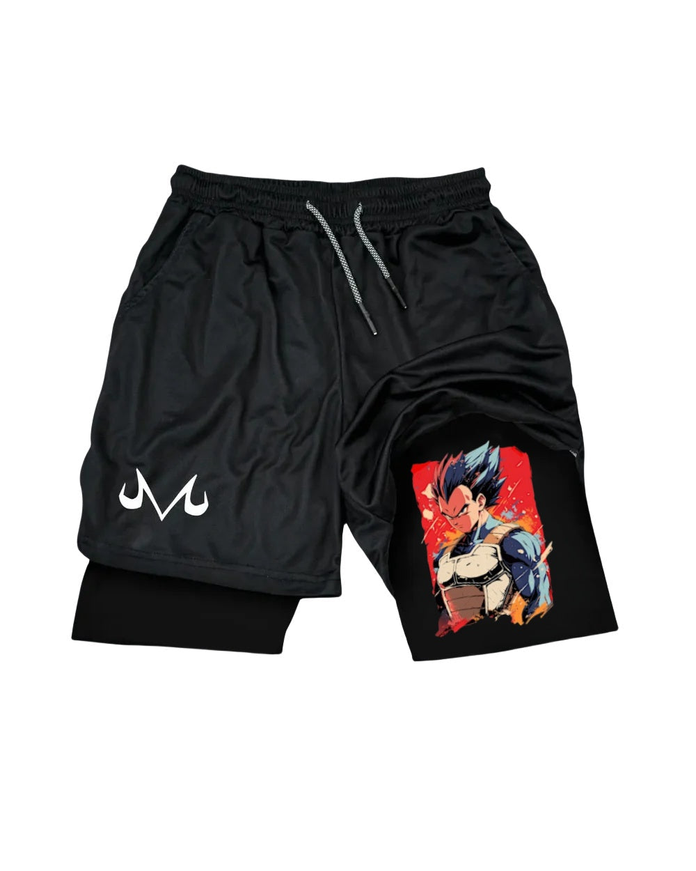 Dragon Ball Z Vegeta Red Performance Shorts Performance shorts