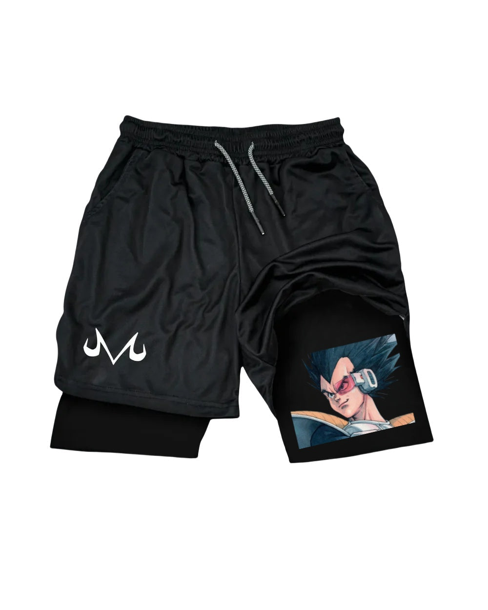 Dragon Ball Z Vegeta  With Battle force detector Force Shorts