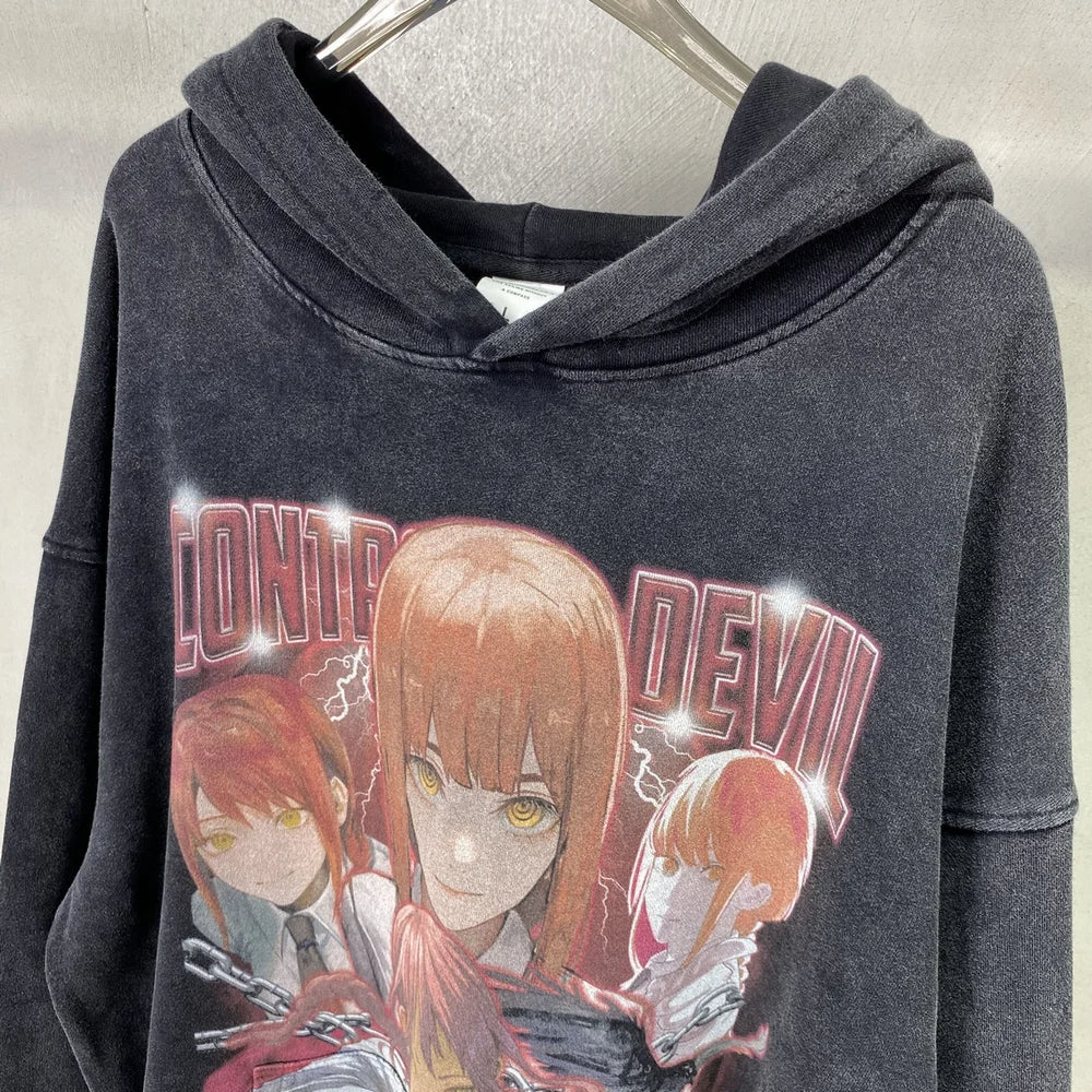 Makima Vintage Hoodie V2 Vintage Hoodies