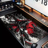 Large Mouse Pad, White Ukiyo-e Style Sports Car Gaming Desk Mat 89.92 x 39.88cm with Non-Slip Rubber Base, Extended Keyboard and Mouse Pad