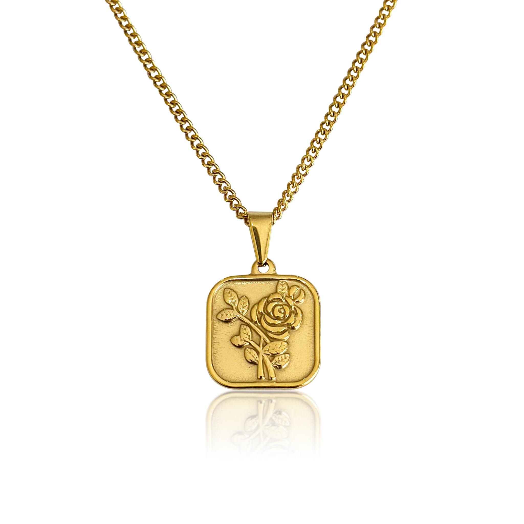 Slate x Calarbo Rose Gold Necklace & Pendant Gold Accessories