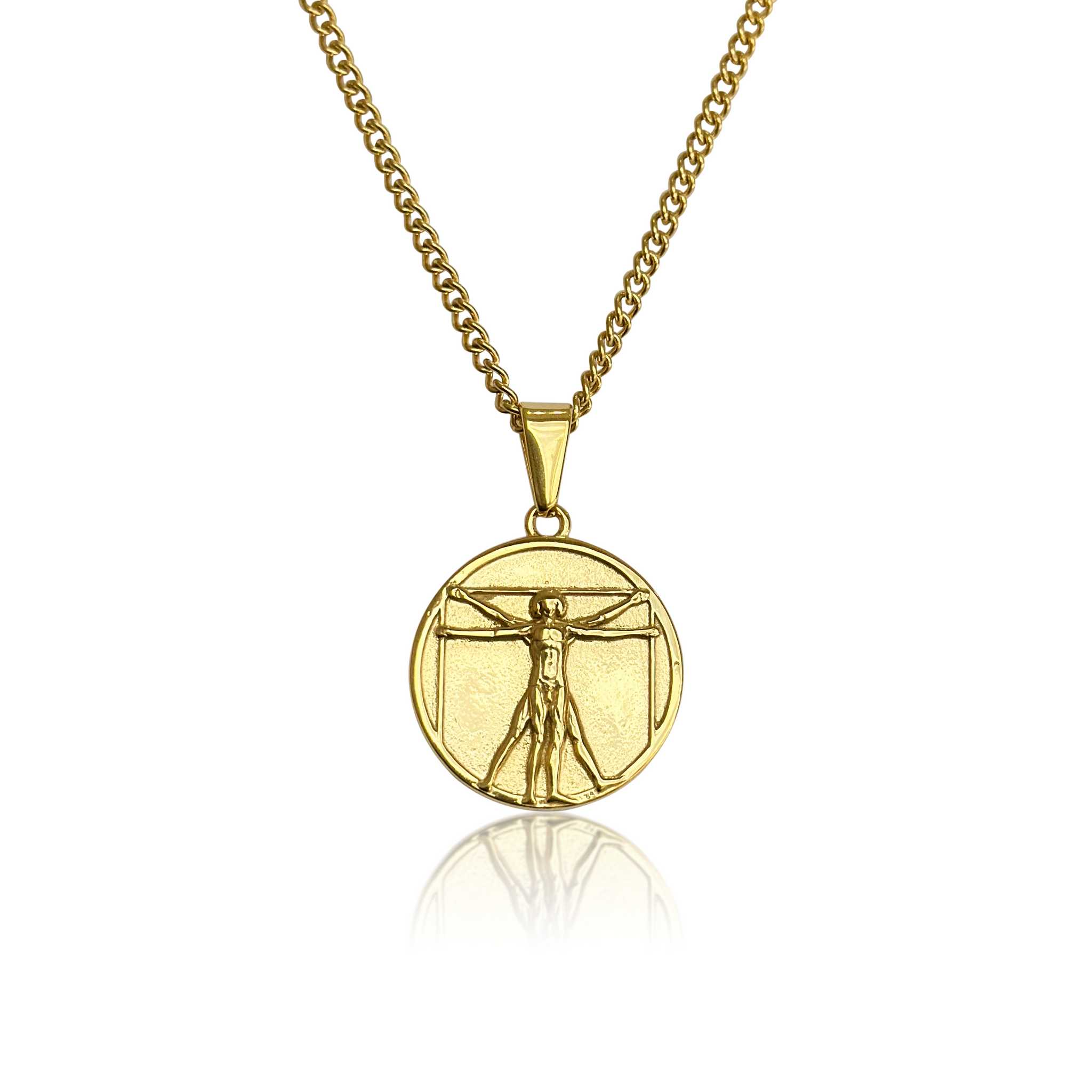 Slate x Calarbo Vitruvian Gold Necklace & Pendant Accessories