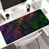 1pc Durable large mouse pad Stylish Geometric design Desk mat Computer Keyboard Mouse Laptop Gaming mat - Suitable for gamers/office and study accessories