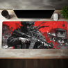 Super-Sized Waterproof Washable Non-Slip Mouse Pad - 1pc Soldier Design Rubber Base Office & Gaming Mouse Mat