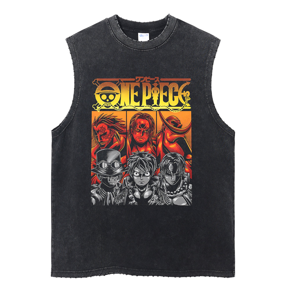 Onepiece Vintage Tank Top V2 Tank Tops