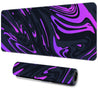 [Gaming Mouse Pad] Extra-Large Non-Slip Gaming Mouse Pad | Pink-Purple Gradient, Thickened Rubber Desk Mat, Washable with Precision Hemming, Rectangular Office Desk Accessory, Ideal Gift 27.5*11.8inches(700x300x2mm)
