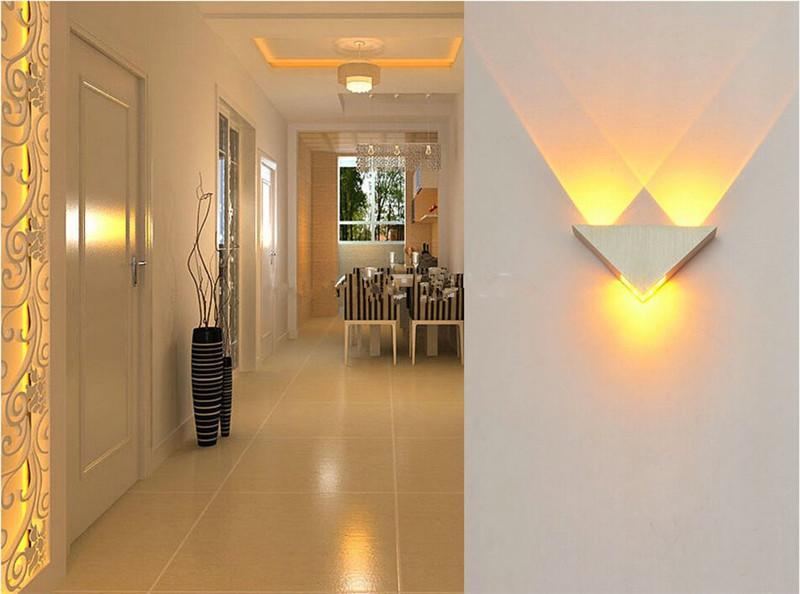 Calarbo™ Modern LED Triangle Wall Lamp Light