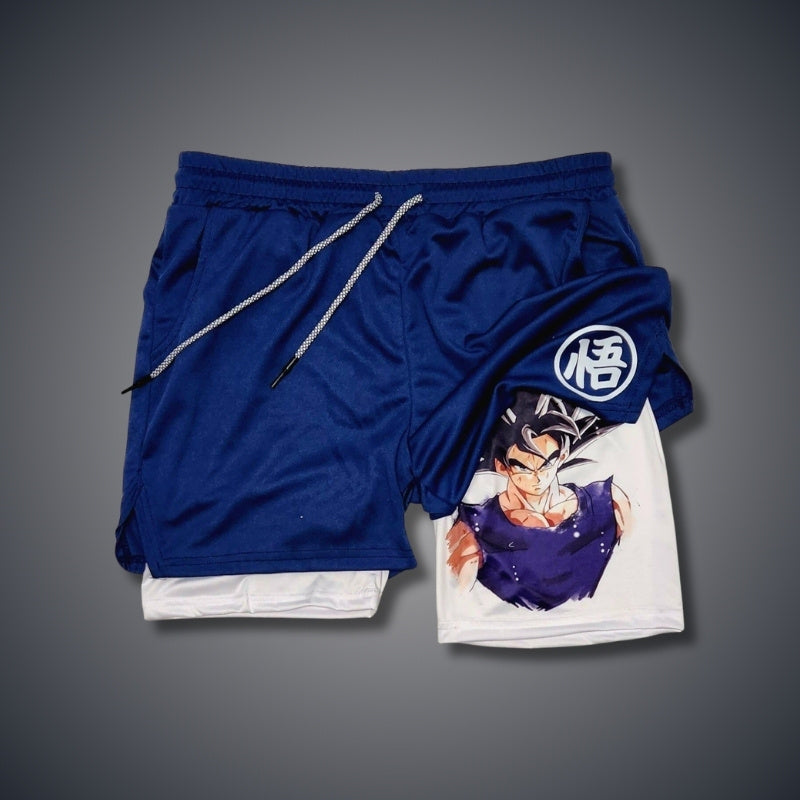 Dragon Ball Performance Shorts - Blue Performance shorts