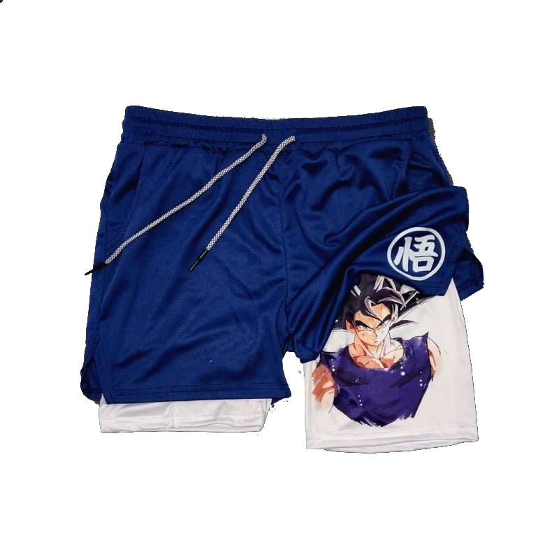 Dragon Ball Performance Shorts - Blue Performance shorts