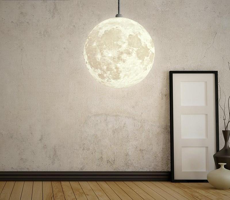 Calarbo™ Full Moon 3D Hanging Lamp Light