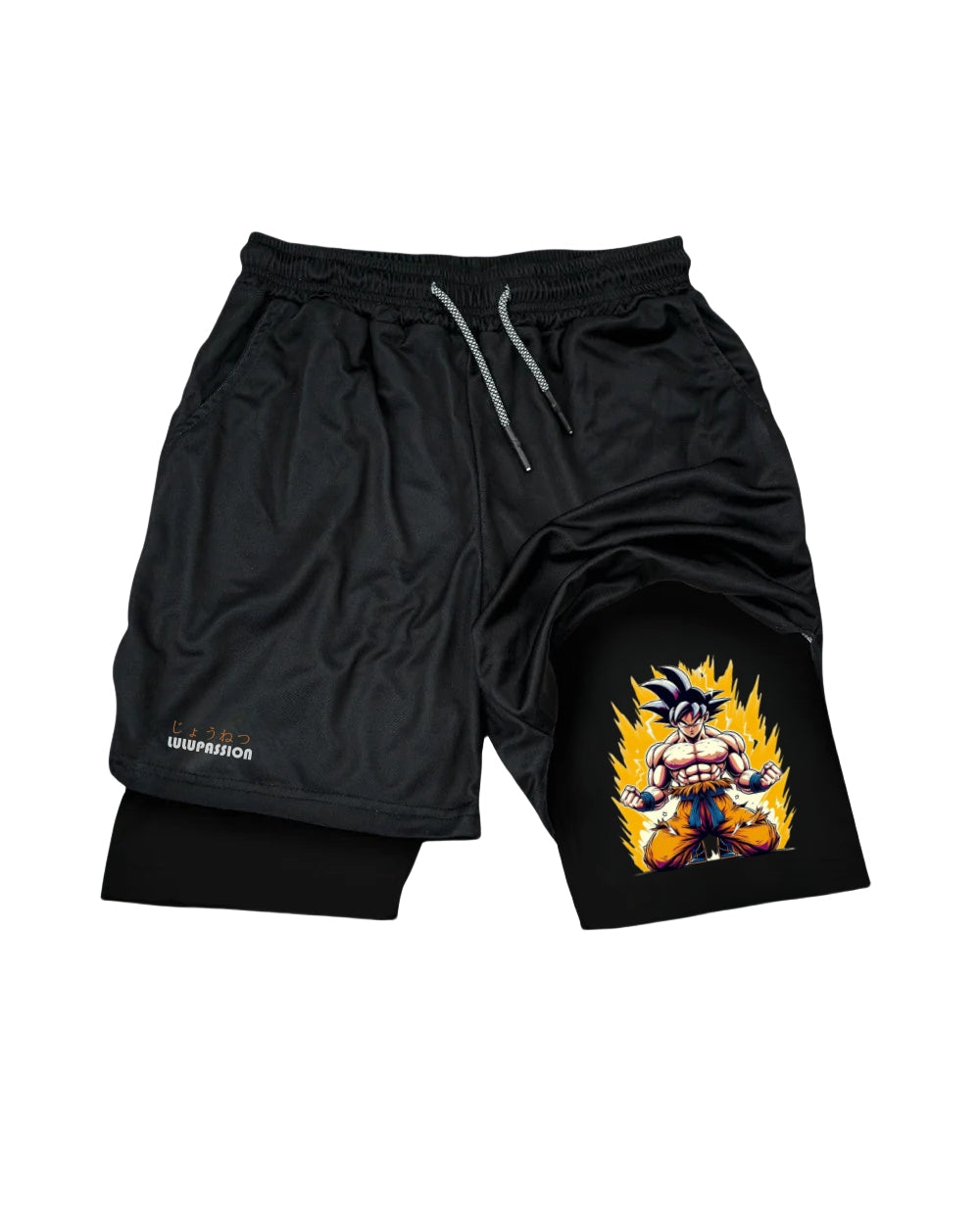 Dragon Ball Z Goku Battle Force Shorts Performance shorts
