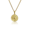 Slate x Calarbo Compass Gold Necklace & Pendant Accessories