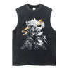 Luffy "Joy Boy" Vintage Tank Top Tank Tops