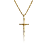 Slate x Calarbo Crucifix Cross Gold Necklace & Pendant Accessories